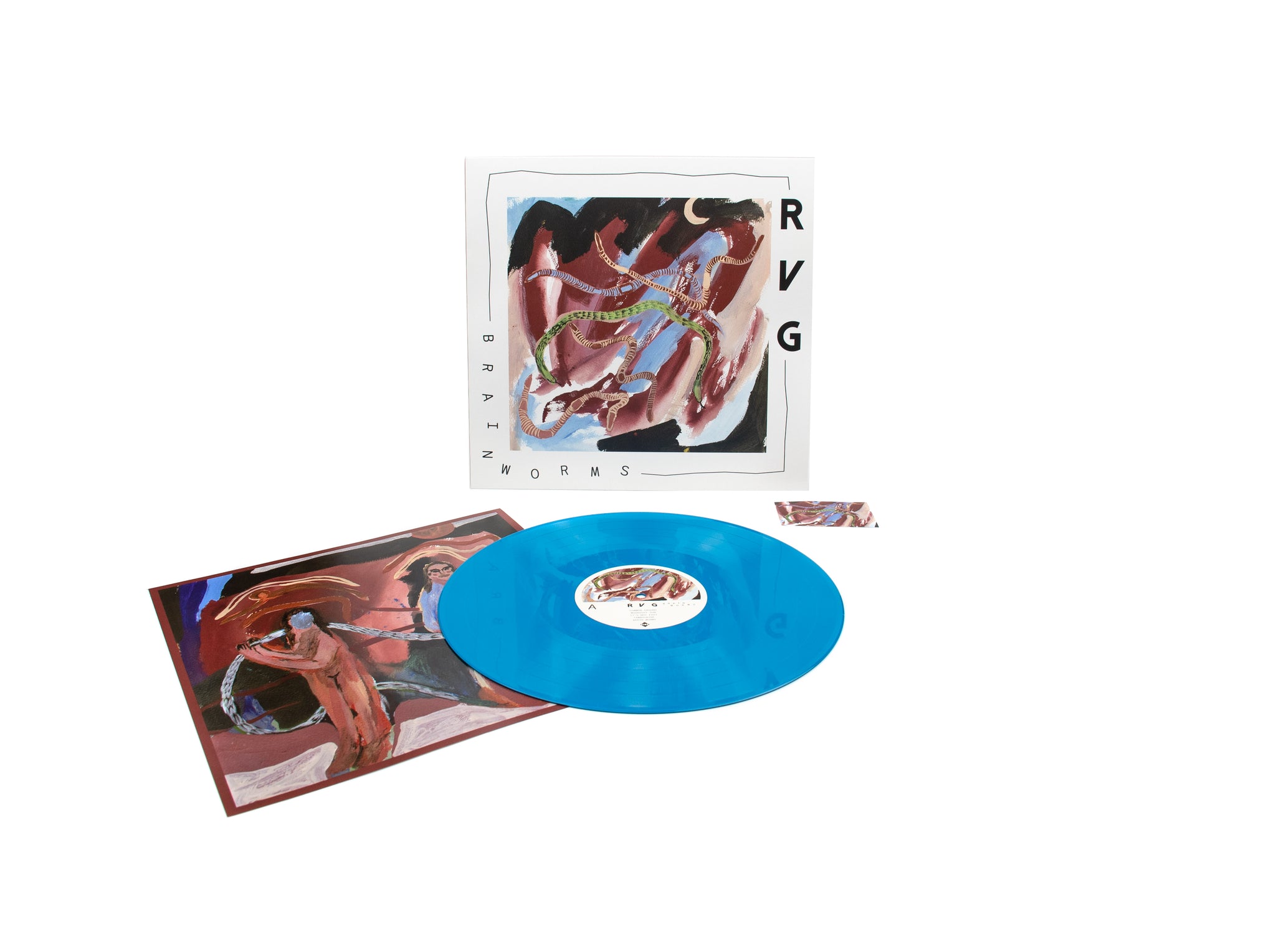 RVG – Brain Worms, Blue Coloured Vinyl LP RVG – Brain Worms, Blue Coloured Vinyl LP